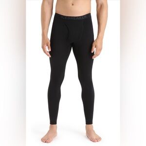 Men’s MERINO 200 Oasis Leggings With Fly Black Sz.M 👖🎁